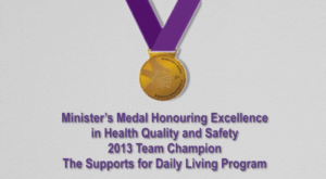 Health Quality and Safety Medal